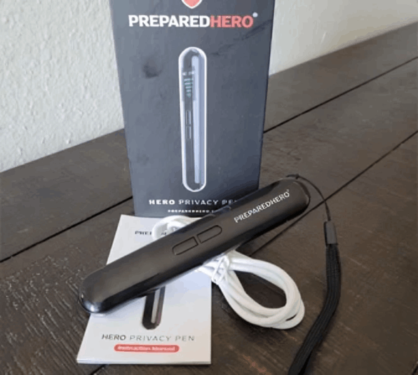 Hero Privacy Pen user Gilbert M.
